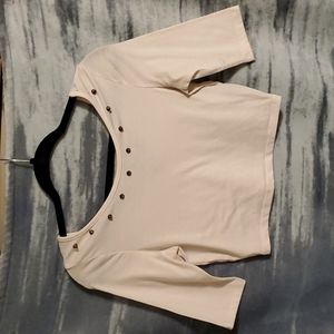 Charlotte Russe Studded Croptop